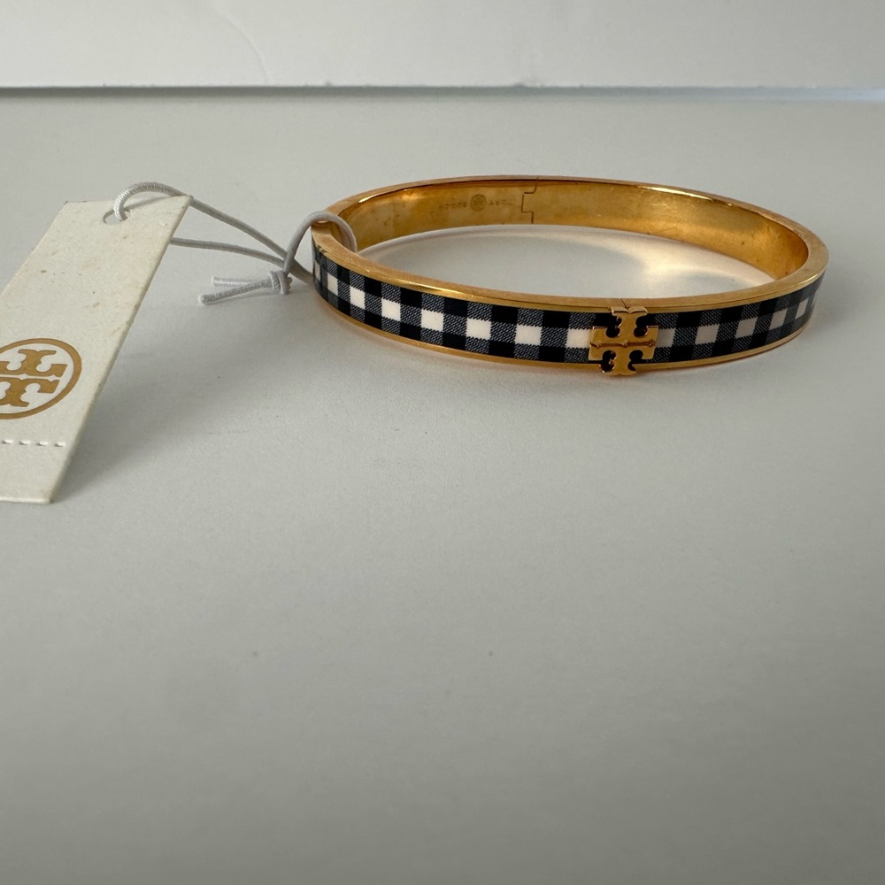 Chic Gold and Black Bangle